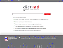 Tablet Screenshot of dict.md